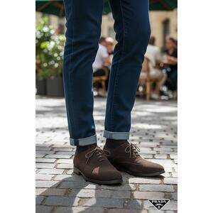 Prada Oxford EU 41 US9 Men’s Black/Blue La… Prada | Shoes | Prada Oxford Eu 4 Us9 Mens Blackblue Lace  main image 3